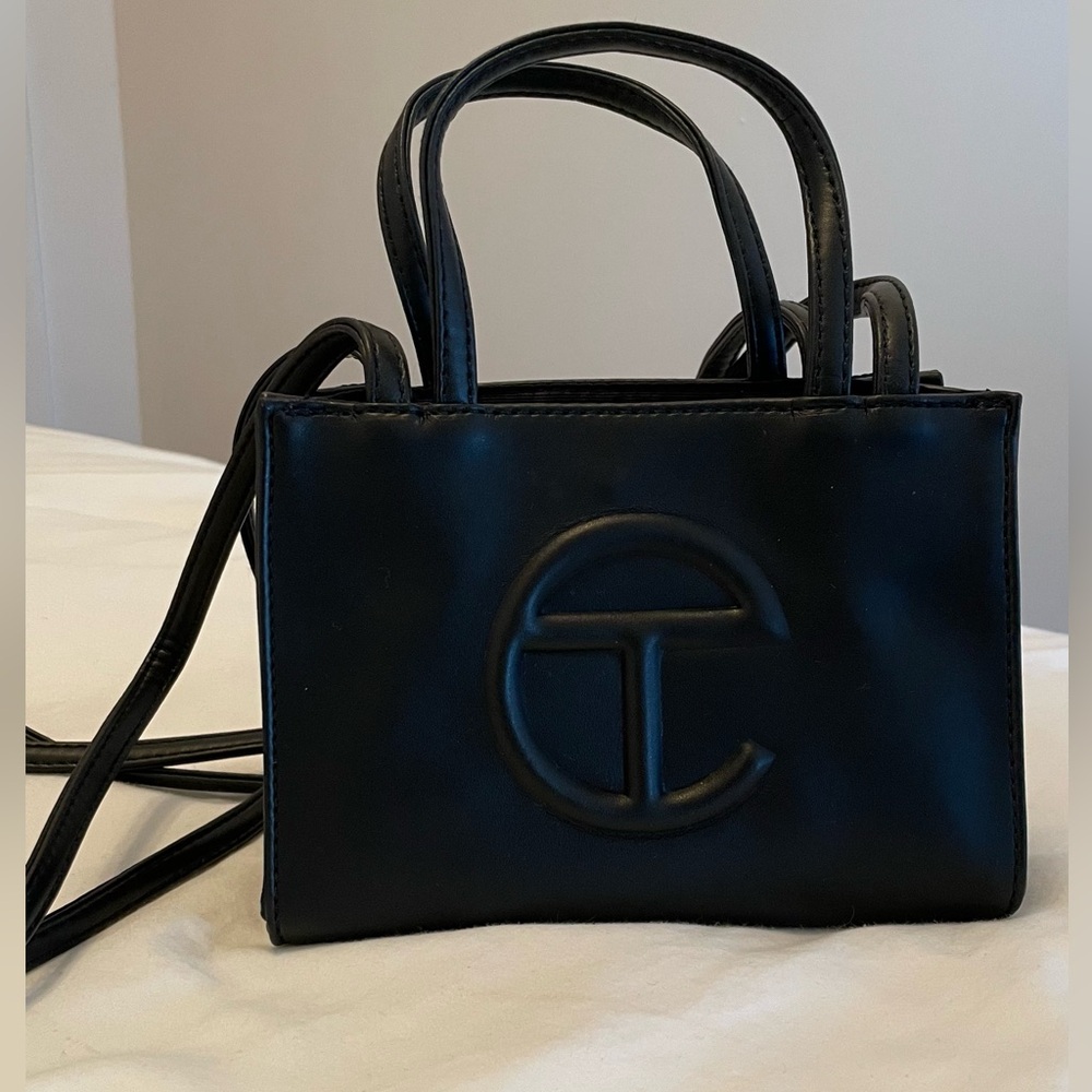 Telfar Small Shopping Bag, Black